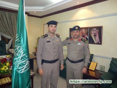 ترقية النقيب مرزوق بن جدي العتيبي