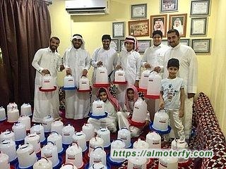 العيون التطوعي ينفذ  مبادرة " سقيا ورحمة " للطيور  بمشاركة مجتمعية