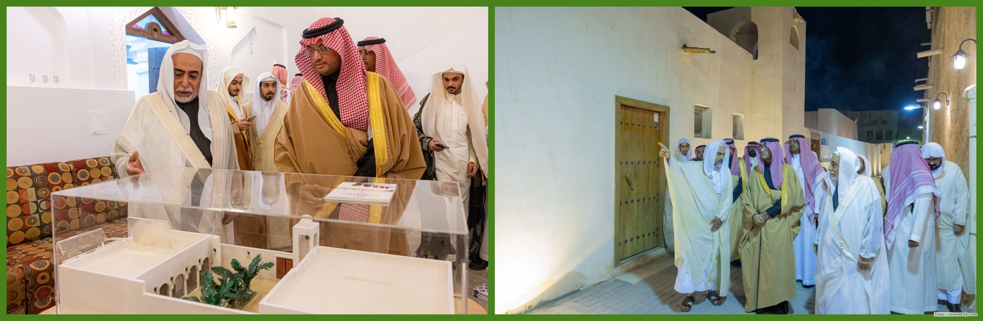 سمو محافظ الأحساء يزور مدارس أسرة الشيخ أبوبكر الملا والمسجد التاريخي