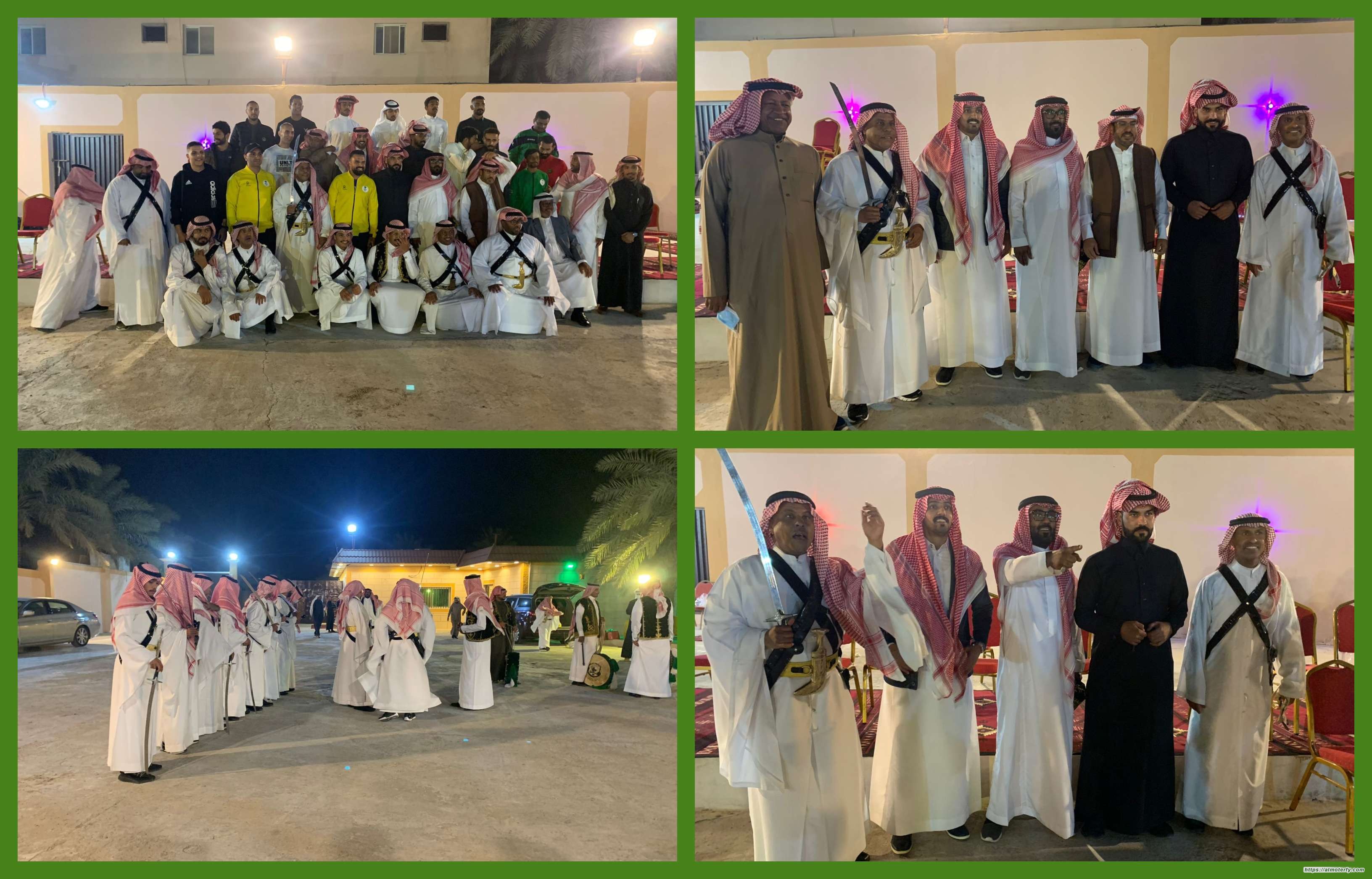 فرقة سياله للفنون الشعبية بمدينة الطرف .. تكرم الفريق الأول لكرة القدم بنادي الطرف ..