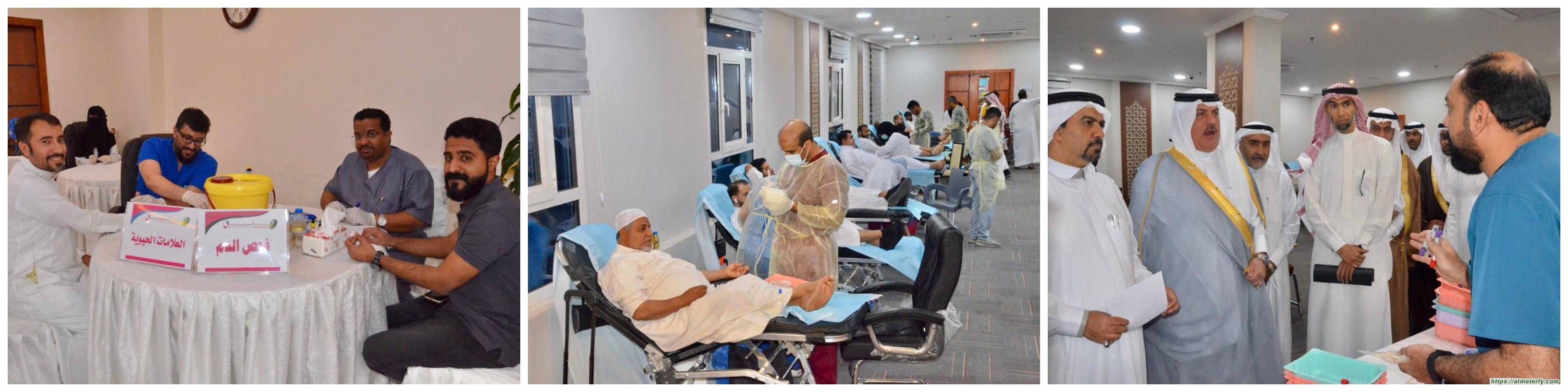 بحضور 398 متبرعا برالفيصلية ينهي بنجاح حملته الثامنة والعشرين للتبرع بالدم .
