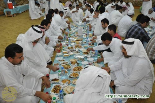 افطار الصائم العاشر بمركز جمعية البرجبيل الاحساء