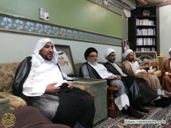  تقرير مصور  لسماحة العلامة السيد أبو عدنان في زيارته إلى  حوزة القطيف والهدى