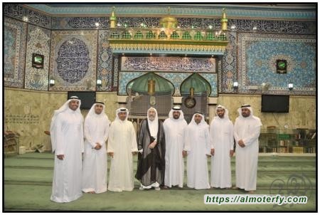 إدارة مركز البر بالمطيرفي تعايد عدد من طلبة العلم في المنطقة