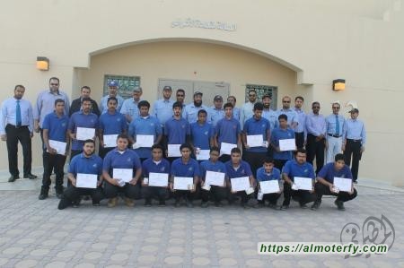 صناعي الأحساء الثالث يكرم (24) متدرباً متفوقاً تدريبياً