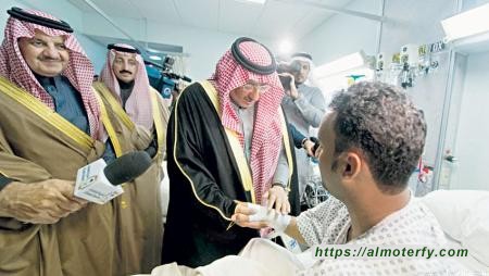 أسر شهداء مسجد «الرضا»: زيارة ولي العهد وأمير الشرقية خففت مصابنا