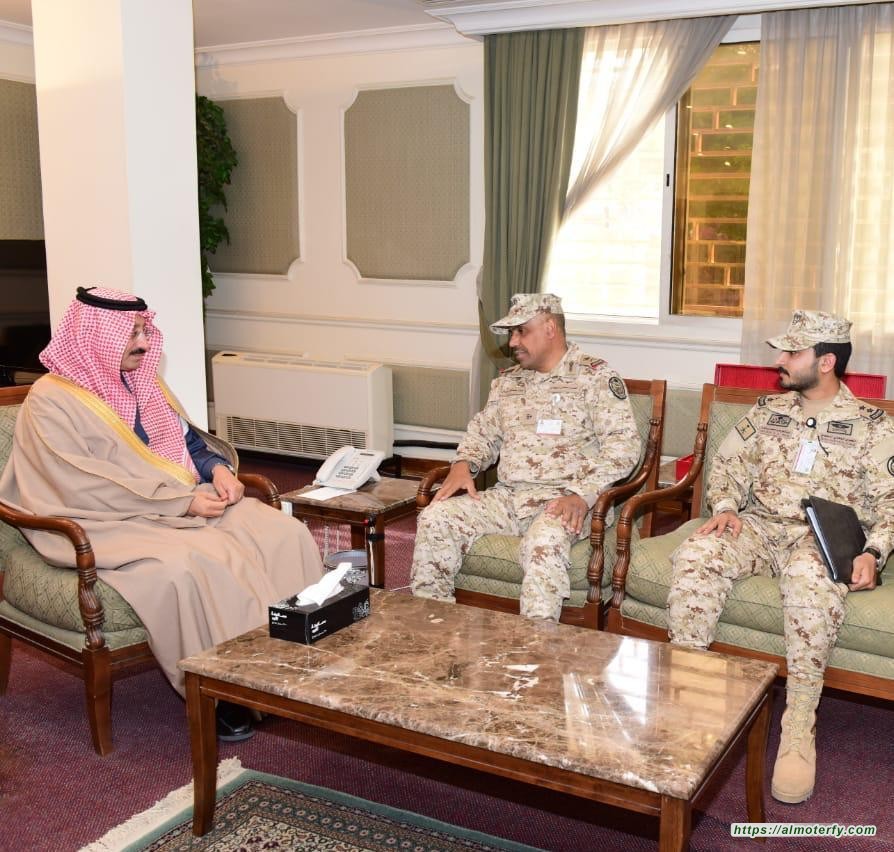 محافظ الأحساء يستقبل قائد لواء الملك عبدالله الآلي بالحرس الوطني المكلف