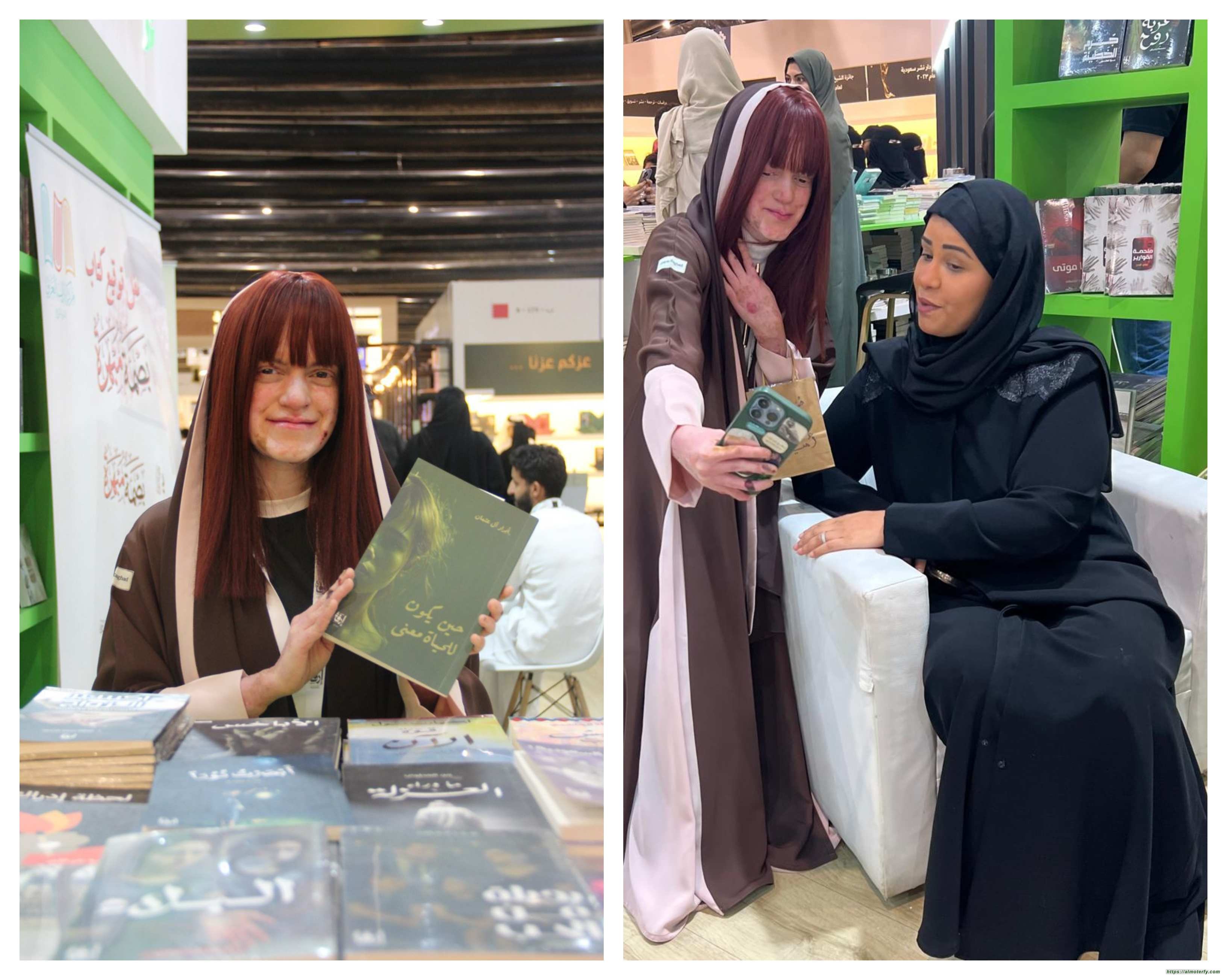 أبرار تهزم الفراشة بمؤلَّفٍ رابع دشنته في كتاب الرياض أبرار تهزم الفراشة بمؤلَّفٍ رابع دشنته في كتاب الرياض