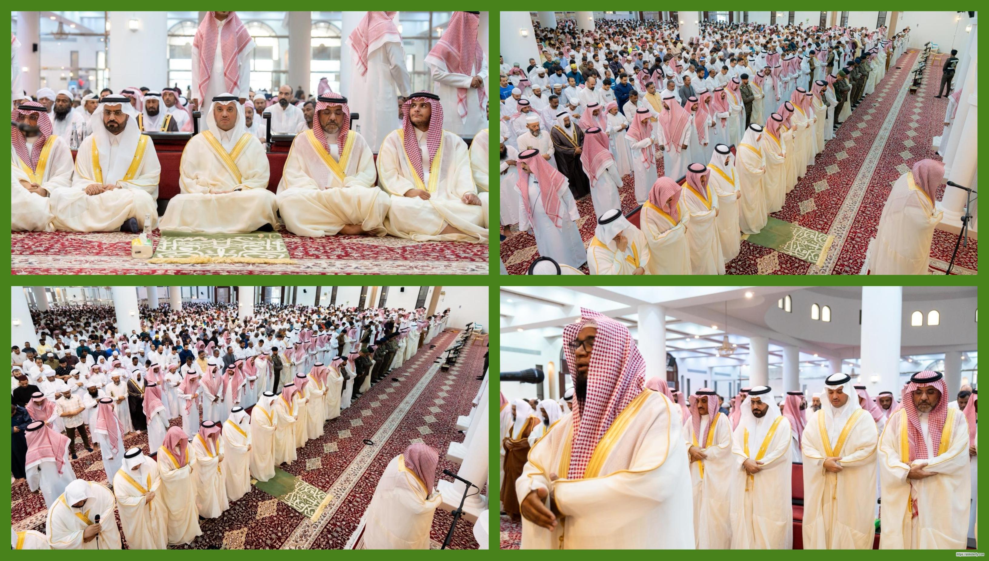 سمو محافظ الأحساء يؤدي صلاة عيد الأضحى