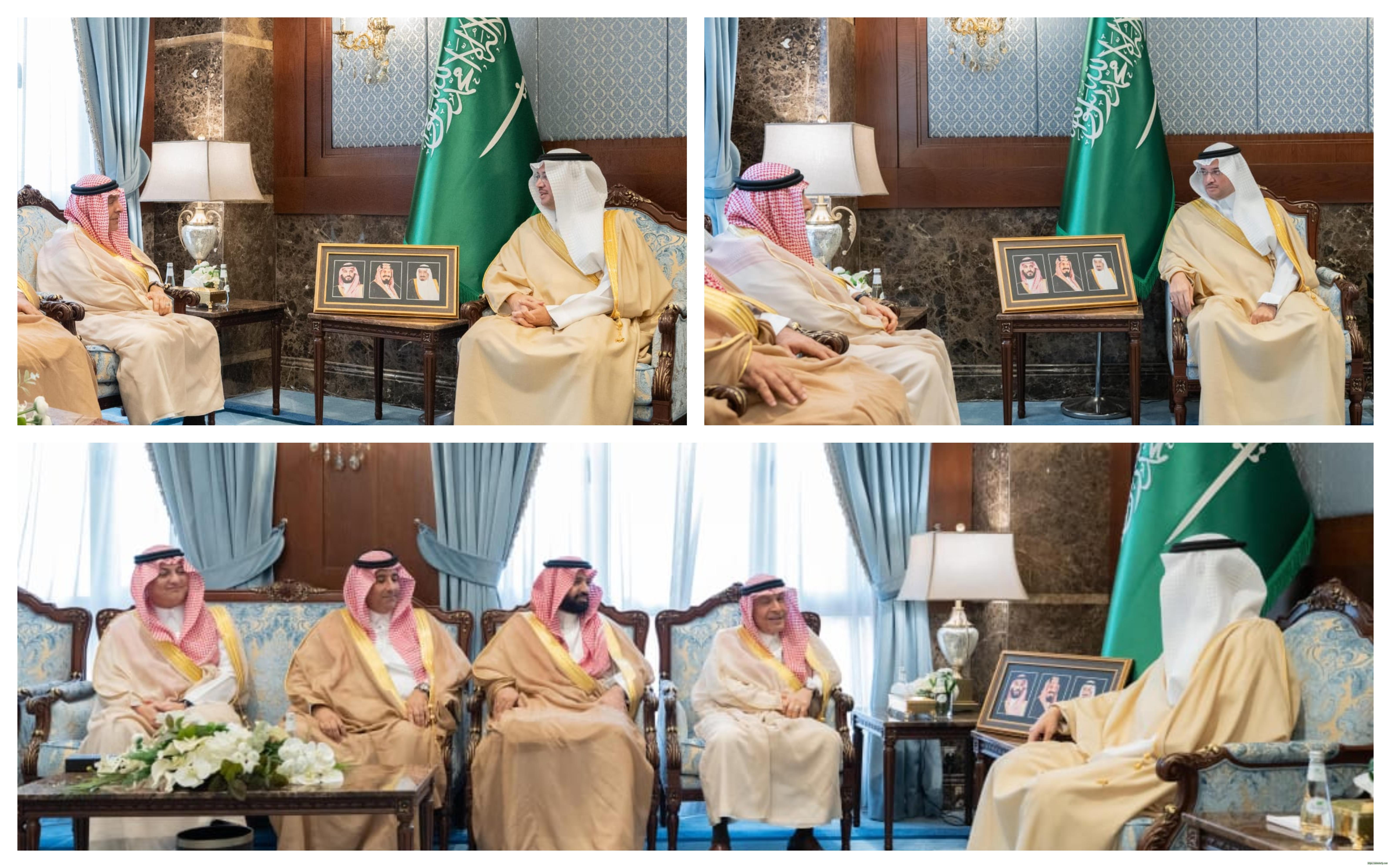 سمو محافظ الأحساء يستقبل رئيس وأعضاء جامعة الأمير محمد بن فهد