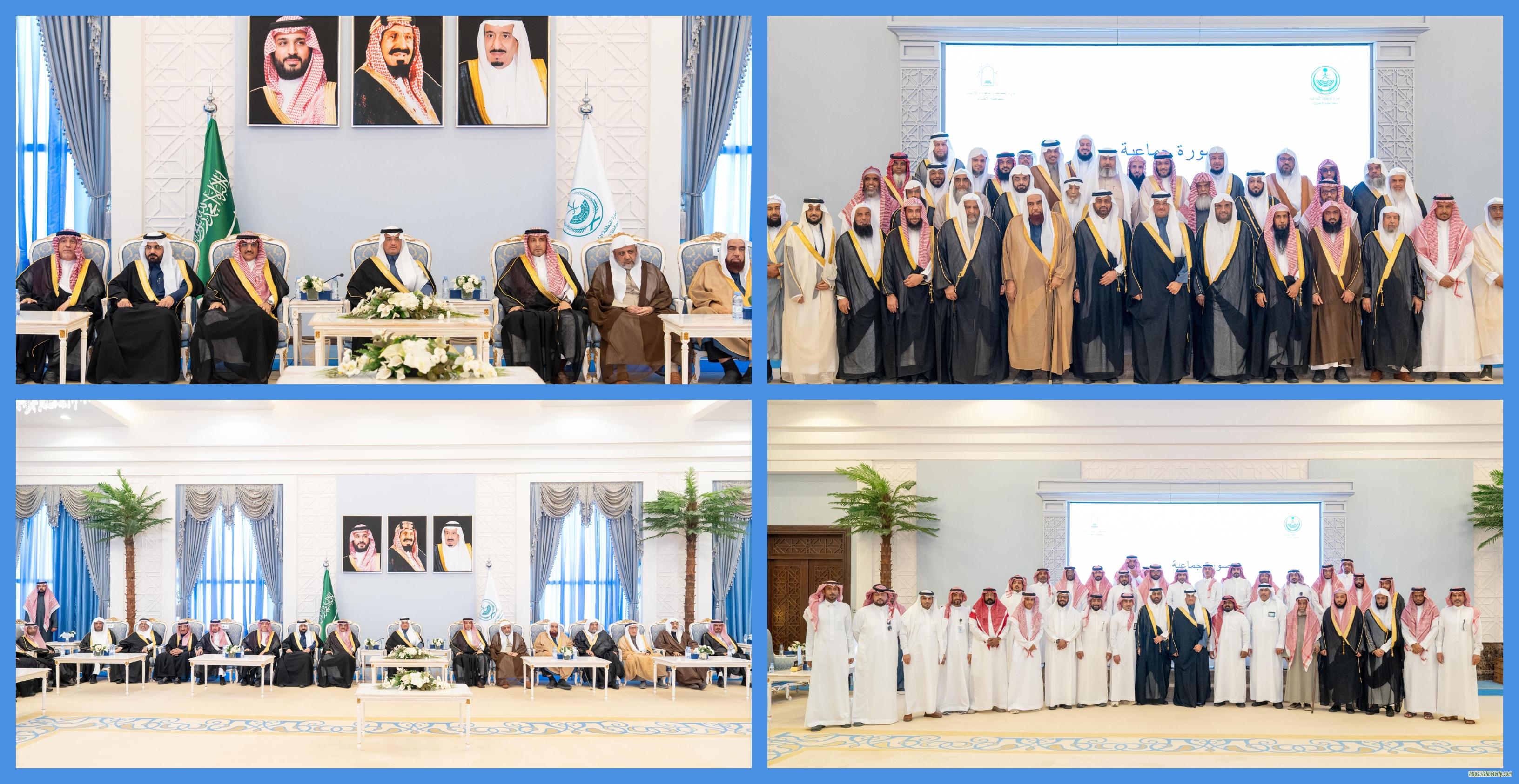 سمو محافظ الأحساء يستقبل منسوبي إدارة المساجد والدعوة والإرشاد والأئمة والمؤذنين