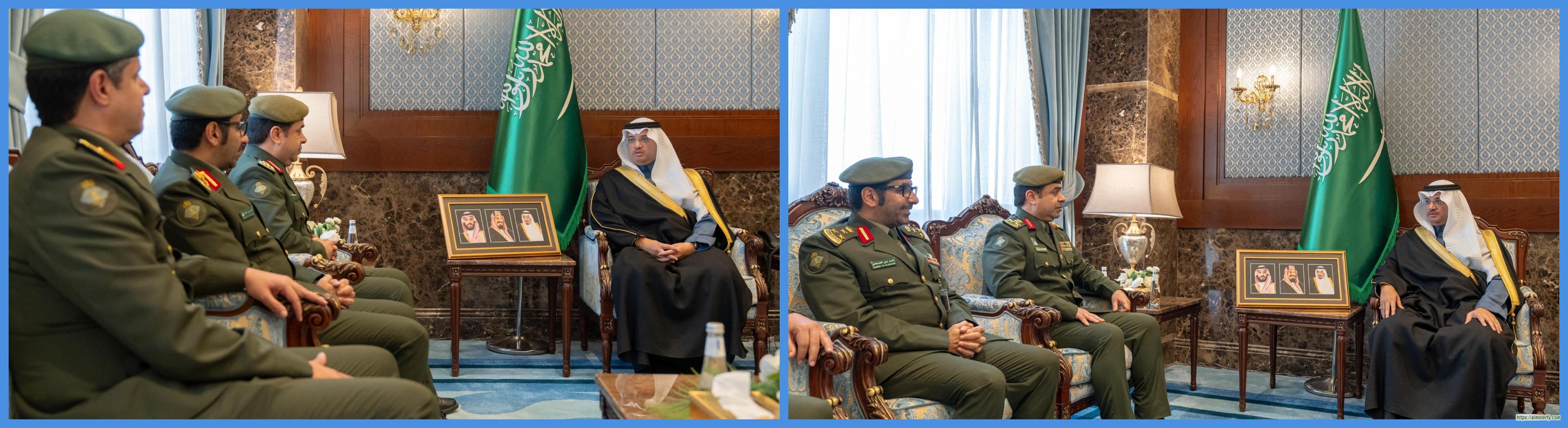 سمو محافظ الأحساء يستقبل مدير جوازات المنطقة الشرقية