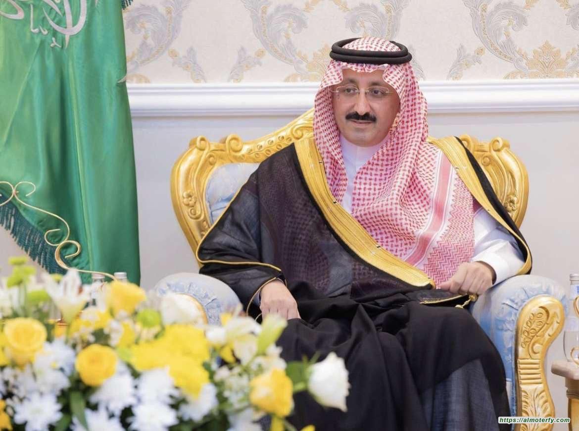 سمو الأمير بدر بن محمد يقدم شكره للقيادة الرشيدة