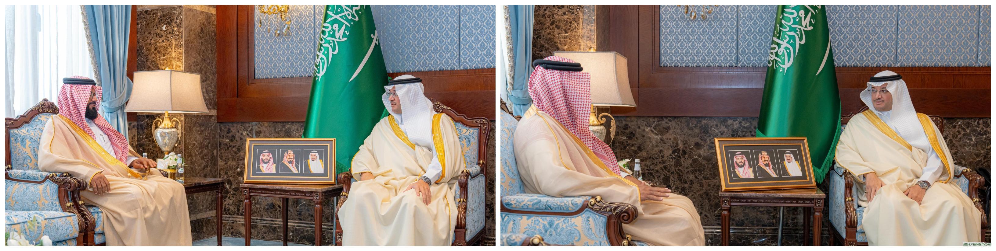 سمو محافظ الأحساء يستقبل رئيس قطاع المجاهدين بالمحافظة