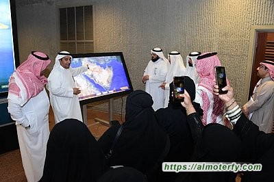 هيئة الصحفيين السعوديين بالاحساء تطلع على مشاريع ( ملكية الجبيل )