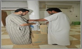 مركز البر بالمطيرفي ينتهي من توزيع مؤونة شهر رمضان لهذا العام 1435هـ