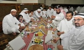 جمعية البر المطيرفي تقيم إفطار الجميع بيد الجميع 