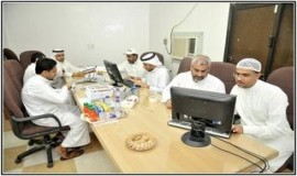 مركز بر المطيرفي ينتهي من استقبال وتوزيع زكاة الفطرة 1435هـ