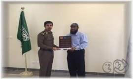 متدربو الصناعي الثالث بالأحساء يتدربون على عملية الإخلاء والإطفاء