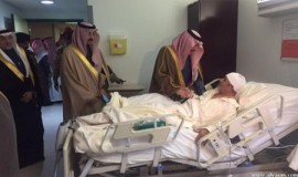 أمير الشرقية يزور مصابي حادث مسجد الرضا بالأحساء