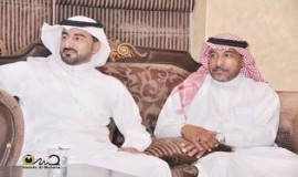 الأستاذ الشاعر القدير علي بن أحمد المحيسن في مجلس المطوع
