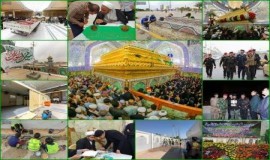 النجف الاشرف تستقبل مئات الالاف الزائرين لإحياء ذكرى المبعث النبوي الشريف