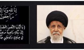 آية الله السيد علي السيد ناصر السلمان في ذمة الله (إنا لله وإنا إليه راجعون )