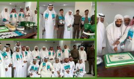 دائرة الأوقاف والمواريث بالأحساء تحتفل باليوم الوطني السعودي 93