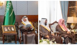 سمو محافظ الأحساء يستقبل مدير فرع هيئة الأمر بالمعروف بالمنطقة الشرقية ويطّلع على التقرير السنوي للهيئة
