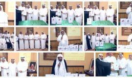 مجلس الوجيه موسى الشايب بالجبيل يحتفي بيوم المعلم ويكرم المعلمين من مرتادي المجلس