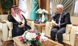 معالي رئيس جامعة الإمام محمد بن سعود الإسلامية يستقبل السفير الموريتاني لدى المملكة