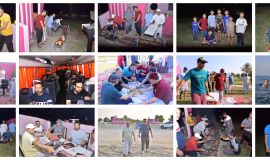 80متطوعا من مركز الفيصلية وحي الملك فهد في رحلة إلى شاطئ العقير