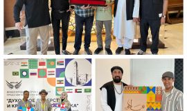 منتدى البريكس الدولي يكرم الفنان السعودي الضامن في غروزني ‎الشيشان ..