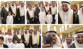 الأستاذ فؤاد بن محمد الهلال يحتفل بزواج " عبدالله " في قاعة الفخامة للاحتفالات بالأحساء