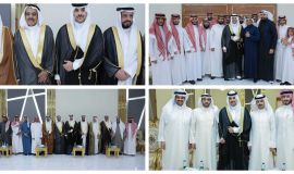 رجلُ الأعمال غرم الله القرشي يحتفل بزفاف ابنه "سامي"