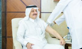 سمو أمير المنطقة الشرقية يدشن حملة التطعيم ضد الإنفلونزا الموسمية